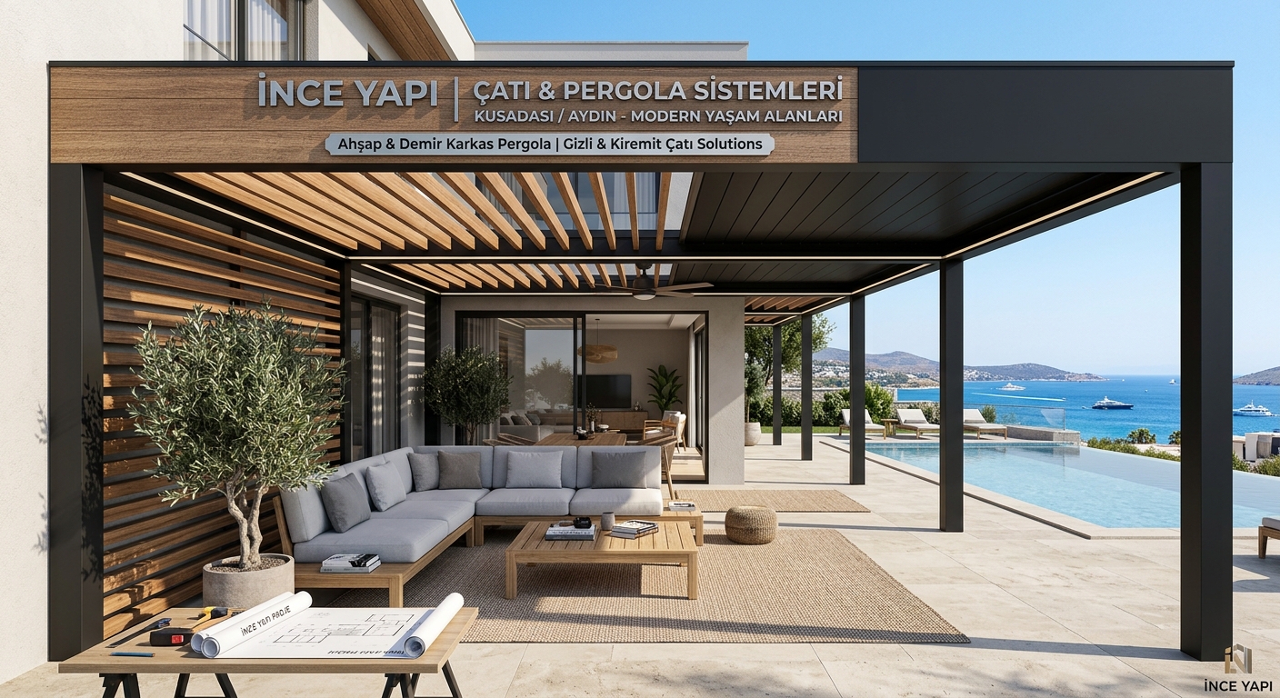 Çatı & Ahşap Demir Pergola Sistemleri